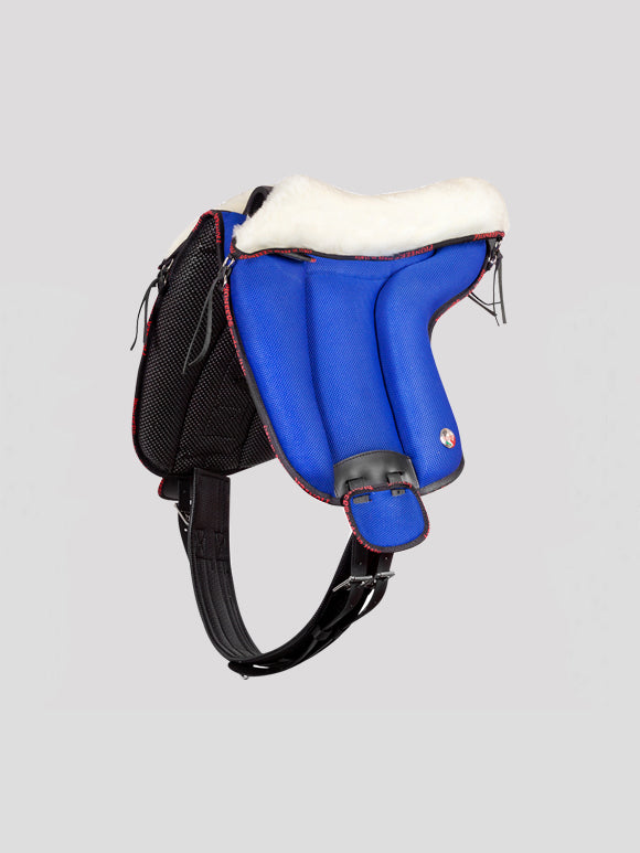 BAREBACK PAD - NEOPRENE, AIR-MESH & SHEEPSKIN SEAT