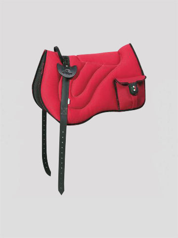 BAREBACK PAD - NEOPRENE, AIR-MESH W/POCKETS