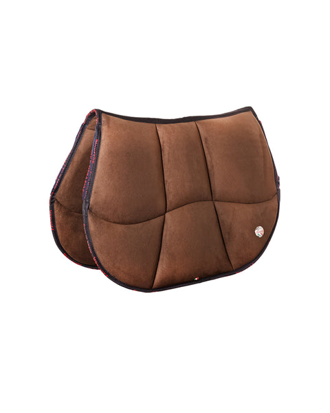 SADDLE PAD IN MEMORY FOAM & MICROFIBRE (SHIMMABLE)
