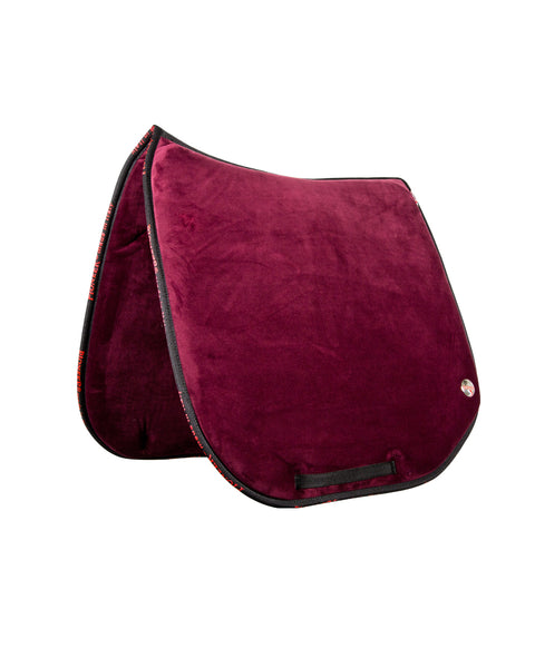 DRESSAGE SADDLE PAD IN MEMORY FOAM & MICRO SUEDE